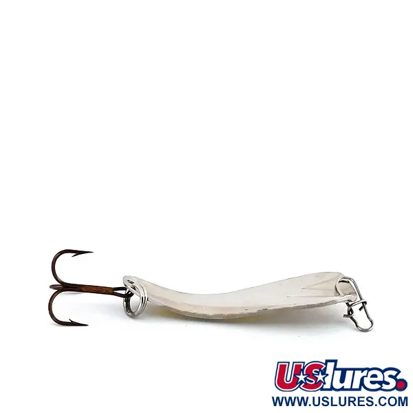 Reef Runner Slender Spoon Cuillère, Nickel/Chartreuse, 3g, Jigging, #9924