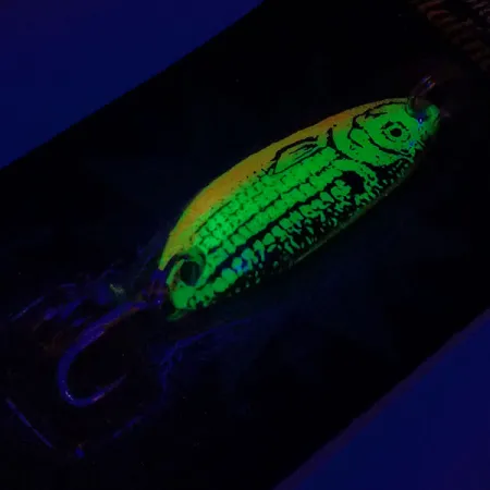 Renegade Honeycomb Series Crystalina Spoon, Vert-Orange, 7g, Nid d'abeille, #9925