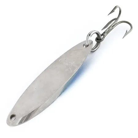 Acme Kastmaster Cuillère ondulante, Nickel / Bleu, 80g, Laiton, #9930