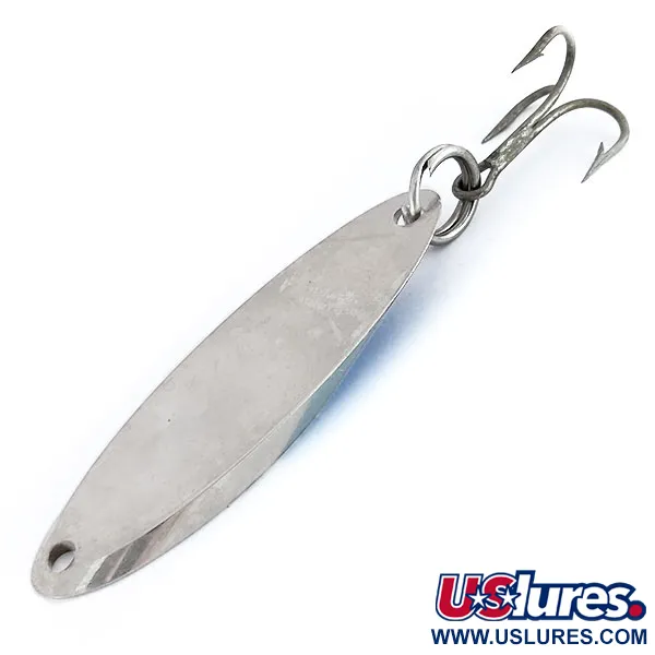 Acme Kastmaster Cuillère ondulante, Nickel / Bleu, 80g, Laiton, #9930