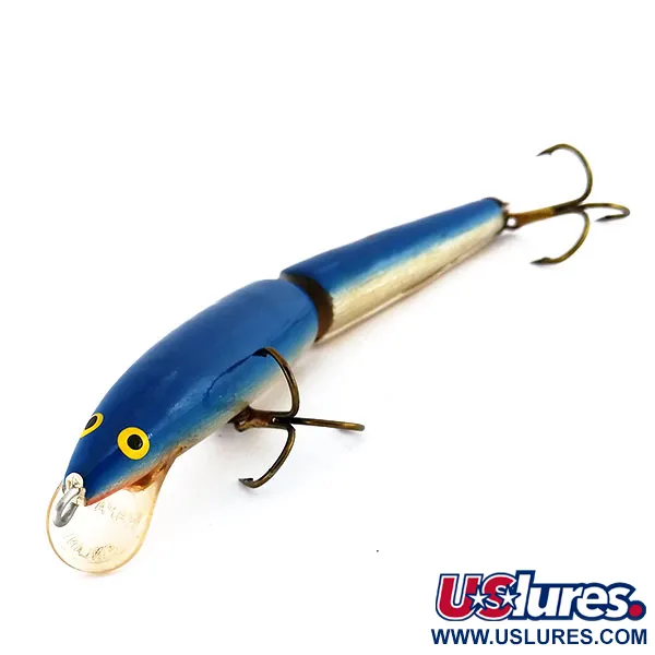 Rapala Jointed J-11 Articulé, Bleu/Argent, 9g, Balsa, #9935