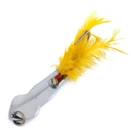 Tony Accetta Pet Spoon 15 Cuillère, Nickel, 14g, Plumes, #9936