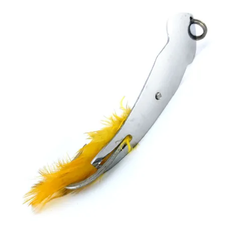 Tony Accetta Pet Spoon 15 Cuillère, Nickel, 14g, Plumes, #9936