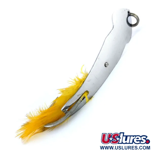 Tony Accetta Pet Spoon 15 Cuillère, Nickel, 14g, Plumes, #9936