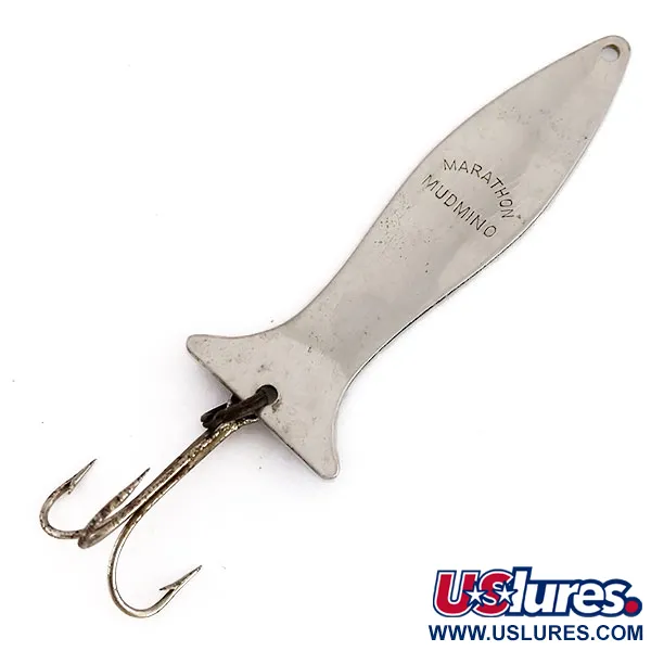 Marathon MudMino Cuillère, Perche / Nickel, 12g, Vintage, #9938