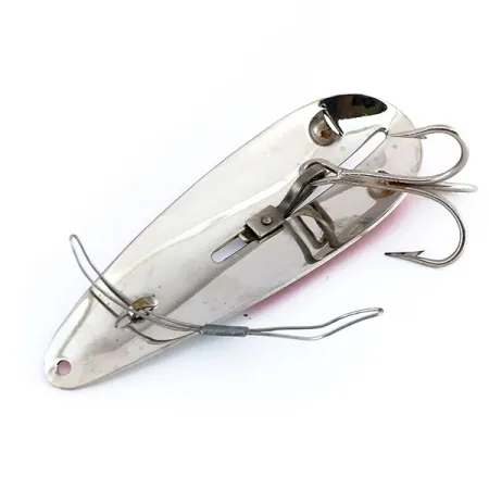 Katch King Cuillère, Rouge / Blanc / Nickel, 25g, Anti-herbe, #9948