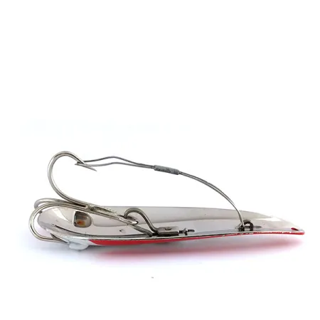 Katch King Cuillère, Rouge / Blanc / Nickel, 25g, Anti-herbe, #9948