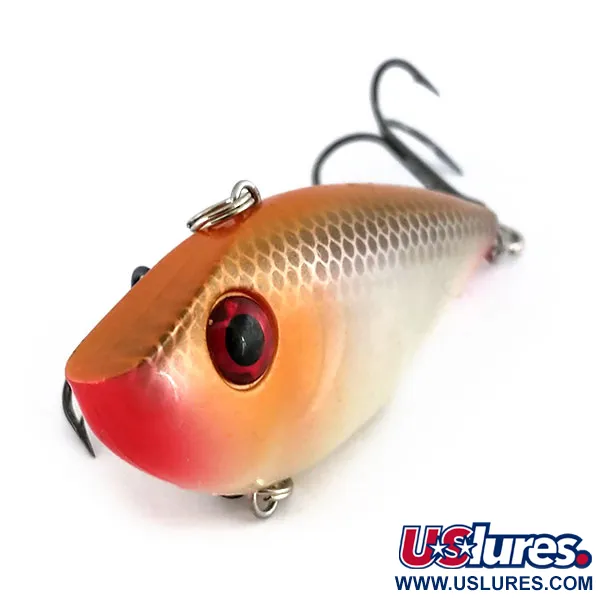 Strike King Red Eye Shad Lipless Crankbait, Or/Blanc, 14g, #9955