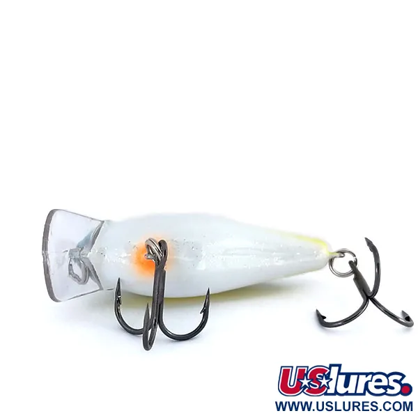 Strike King square bill Crankbait, Vert Jaune Blanc perle, 7g, #9959