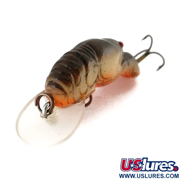 Rebel WEE-Crawfish Shallow Crankbait, Shrimp, 6g, Prof. 1.5m, #9965