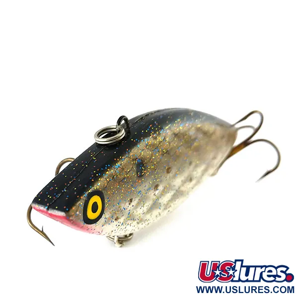 Strike King Diamond Shad Lipless Crankbait, Blanc/Gris, 14g, #9970
