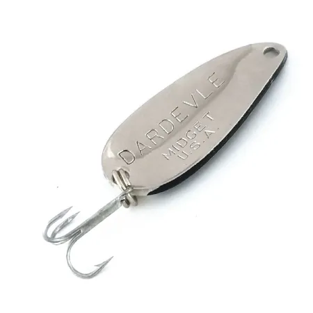 Eppinger Dardevle Midget Cuillère, Noir/Blanc/Nickel, 6g, #9978