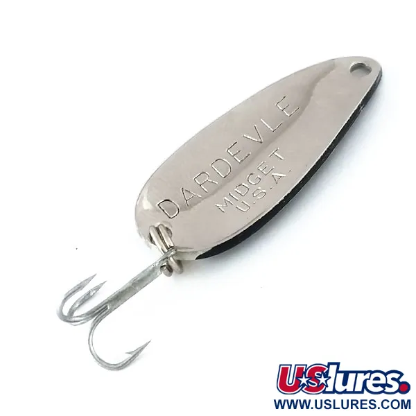 Eppinger Dardevle Midget Cuillère, Noir/Blanc/Nickel, 6g, #9978