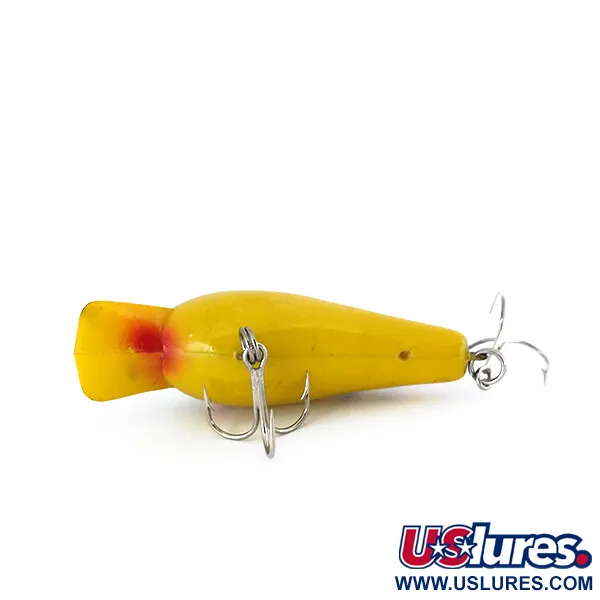 Cotton Cordell Big O Crankbait, Jaune, 7g, Flottant, #9986