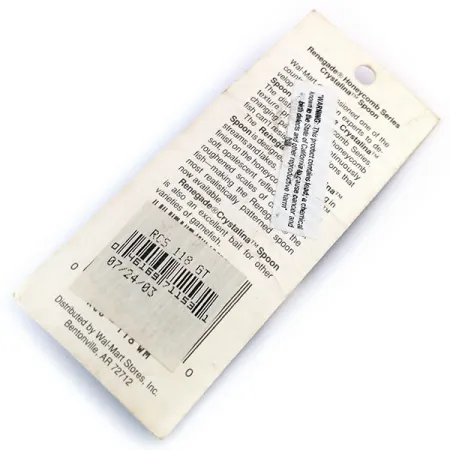 Renegade Crystalina Spoon Cuillère, Rose-Argent, 7g, Honeycomb, #9992