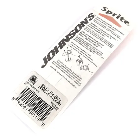 Johnson Sprite Cuillère, Or (Plaqué 24K), 7g, Red Teaser, #9995