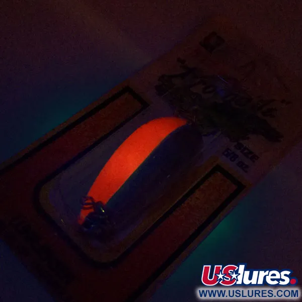 Luhr Jensen Lil' Kroc (Krocodile Stubby) Cuillère, Rouge/Nickel, 14g, #9996